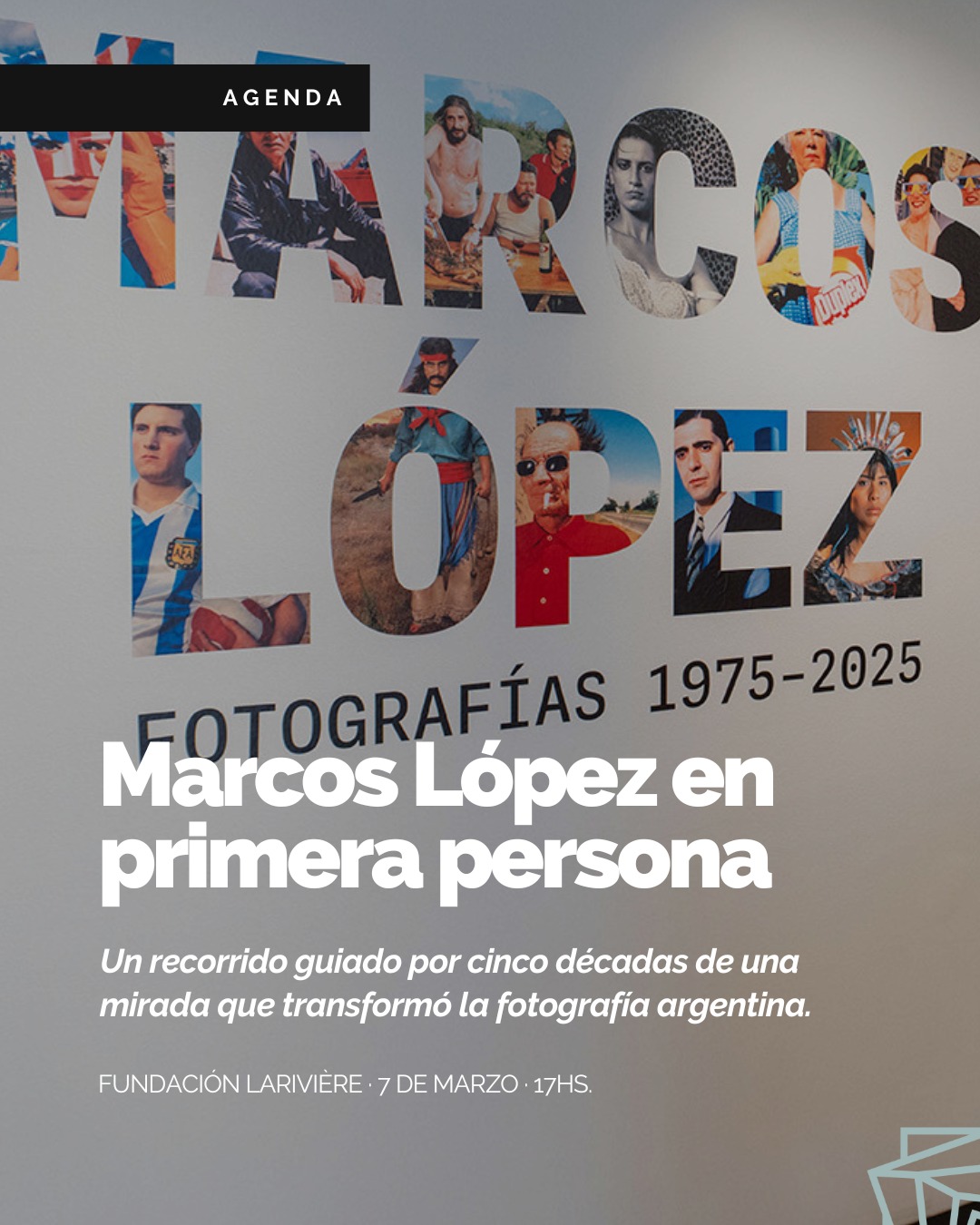 Visita guiada a “Marcos López. Fotografías 1975–2025”