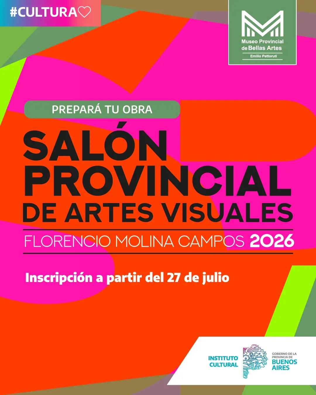 Salón Provincial de Artes Visuales Florencio Molina Campos 2026